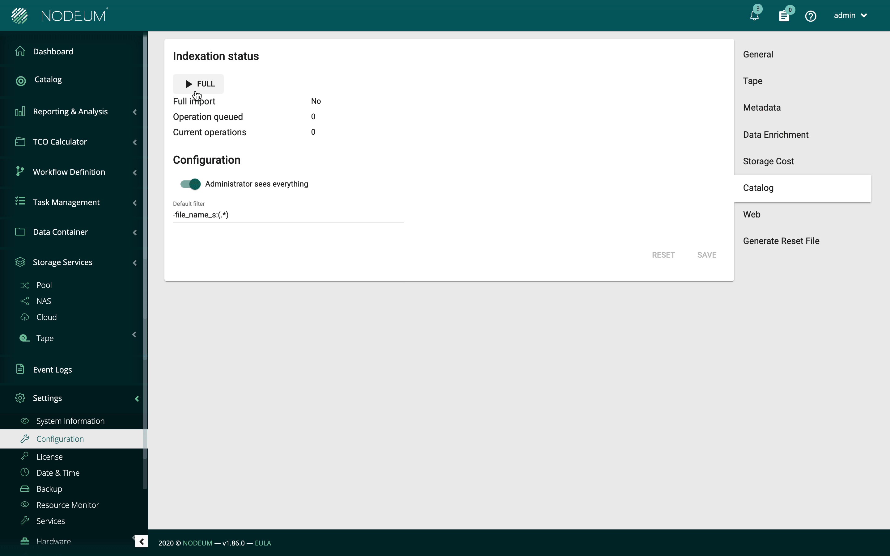 Nodeum - Product Feature - Indexation Engine